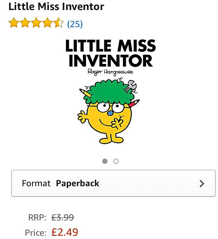 jacksonkates's tweet photo. Little Miss Inventor is now just £2.50 #ReDrawTheBalance for the little ones in your life! 🤓 https://t.co/d9HURRNIpC via https://t.co/0ANXXgcKXx