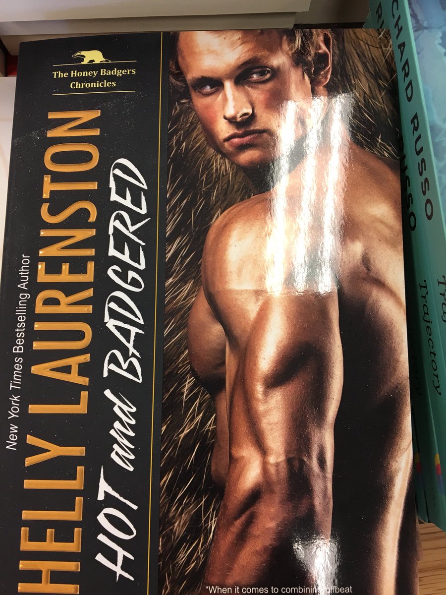 JGrayCreative's tweet image. Saw this book at work today. I knew @Arvandus would appreciate it because honey badger don’t give a shit.