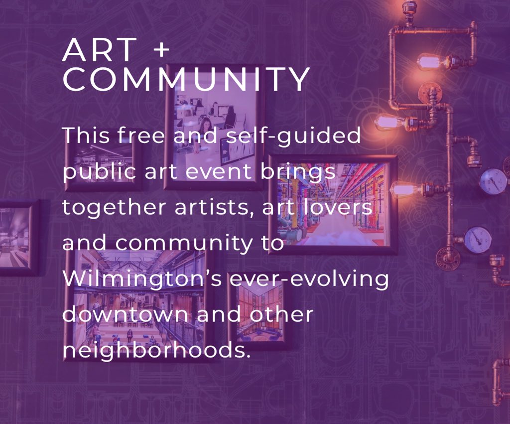 We’re gearing up for First Friday in Wilmington! Where will you be on the loop tonight? artloopwilmington.org