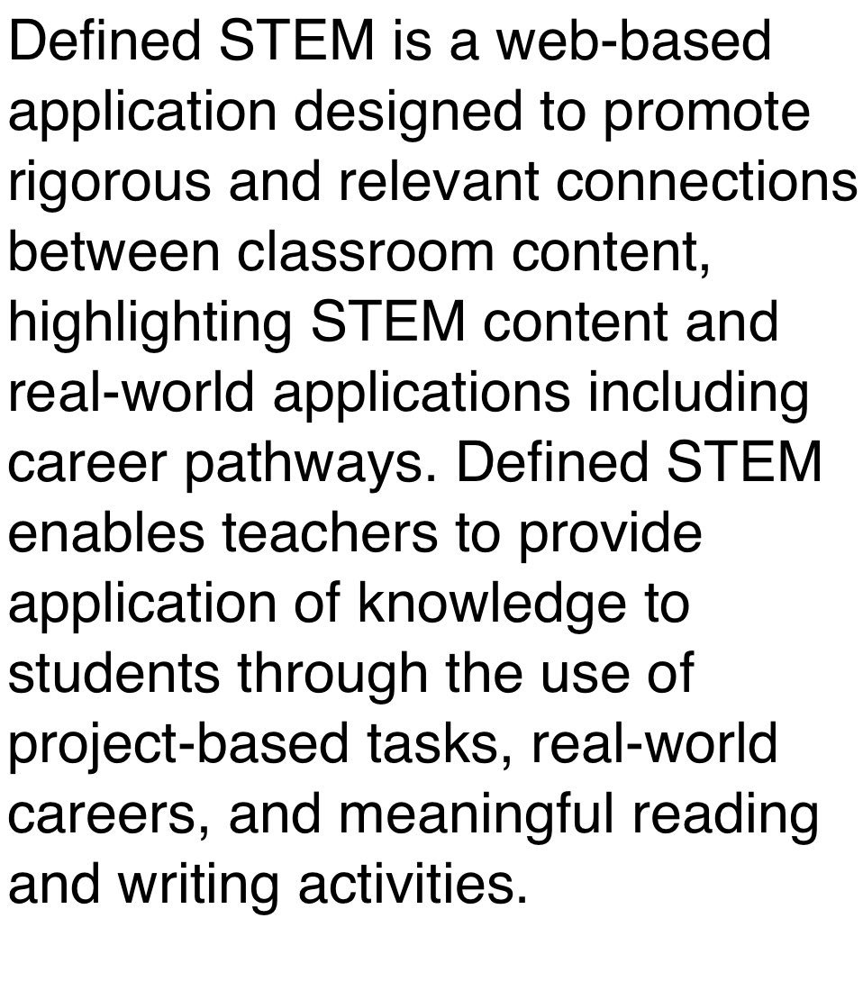 Ed_ChangeAgent's tweet image. @ParkwoodMS_NC is excited to provide @DefinedSTEM as a new STEM focused web based app for our Ts and Ss launching in April 2018 #classroomcontent #STEMIntegration #CanvasIntegration #RealWorldApplication @jkraftson @AGHoulihan @UCPSInnovate @UCPSCareerReady @UCPS_MonroeNC