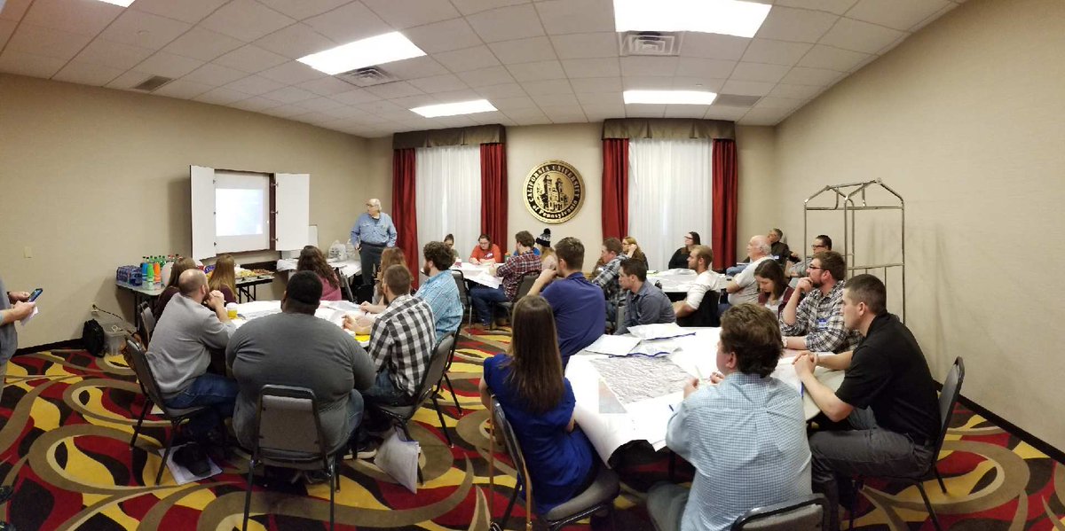 CalUGeology's tweet photo. Eager geology students are learning from the pros this weekend at the @PghGeoSociety Drilling Workshop! @CalUofPA #careerdevelopment https://t.co/1JT3g9pQXf