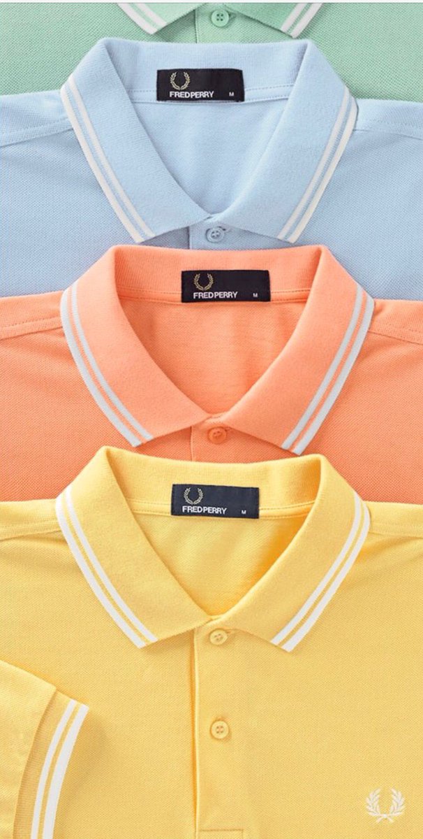RivendelMadrid's tweet photo. ¡Nuevos colores para añadir a tu colección de polos @fredperry esta primavera!
#FredPerry #fredperryshirt #fredperryauthentic #polos #shirts #fredperryoriginal #madrid
#fredperrymadrid
https://t.co/zdqKB9GzQ0 https://t.co/tJ1wCWJEWd