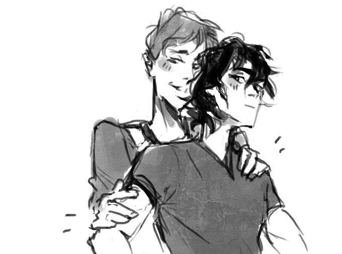 bet his hair is easier to bear once you are allowed to smush your face in it~ 