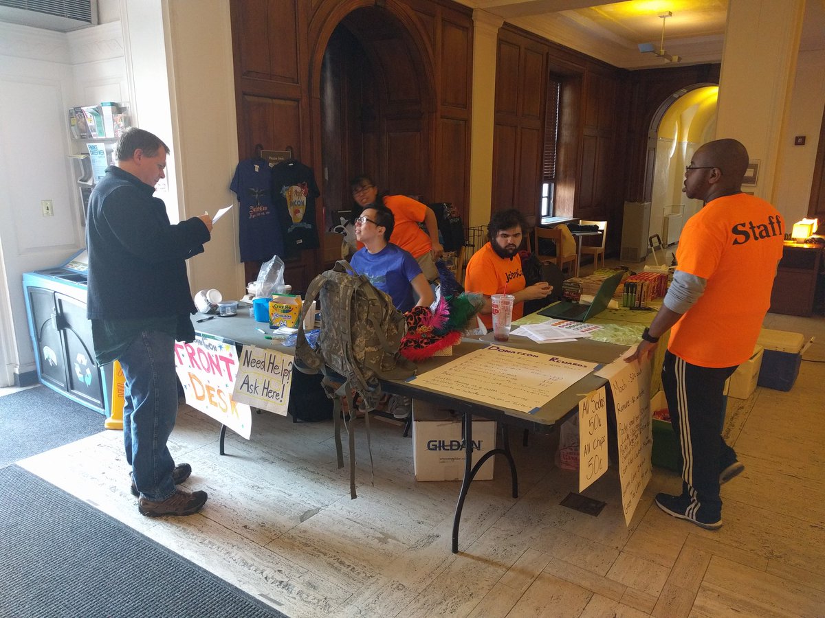 JohnCon_JHU's tweet photo. #JohnCon2018 has begun! https://t.co/OVRp8kDzbk