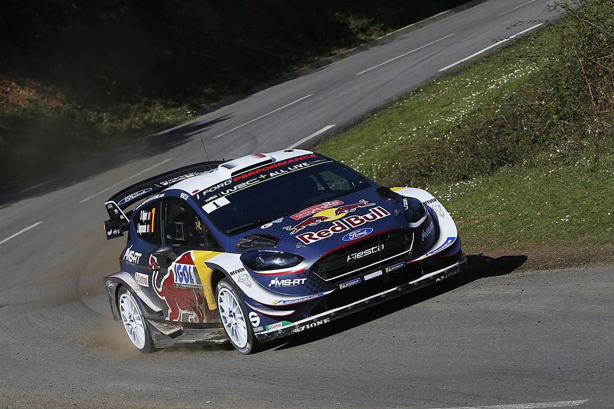 MSportLtd's tweet photo. A great start for the team here @TourdeCorseWRC with @SebOgier leading the way at the head of the field! After showing our pace on gravel last month, it's fantastic to show it here on asphalt too! 

➡️ Read more about our day here: https://t.co/koLRBnAvdx

#WRC #FordPerformance https://t.co/fFnGkCDywu