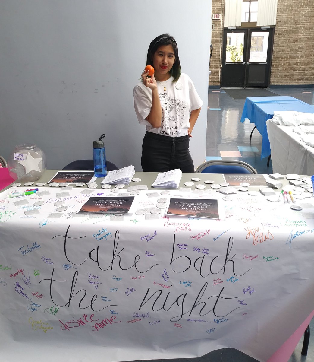 TBTNHofstra's tweet photo. Take Back the Night starts in one hour! Join us in the Student Center Theatre!! https://t.co/nV1dKavp0X