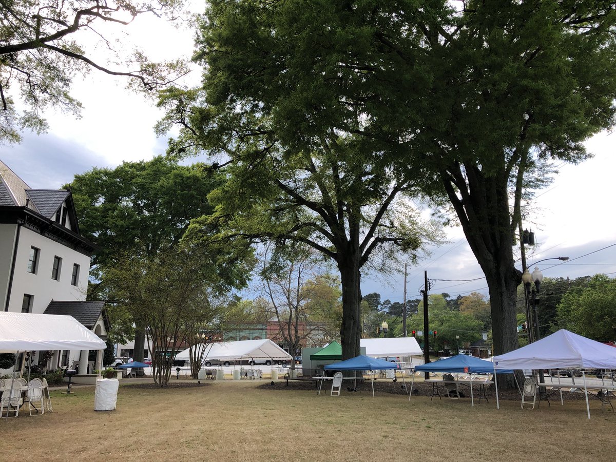 Got #tickets yet for <a href="/SudsOnSquare/">Suds On The Square</a> ? We are almost ready for tomorrow ! #beerday #beerfestival #Fayetteville