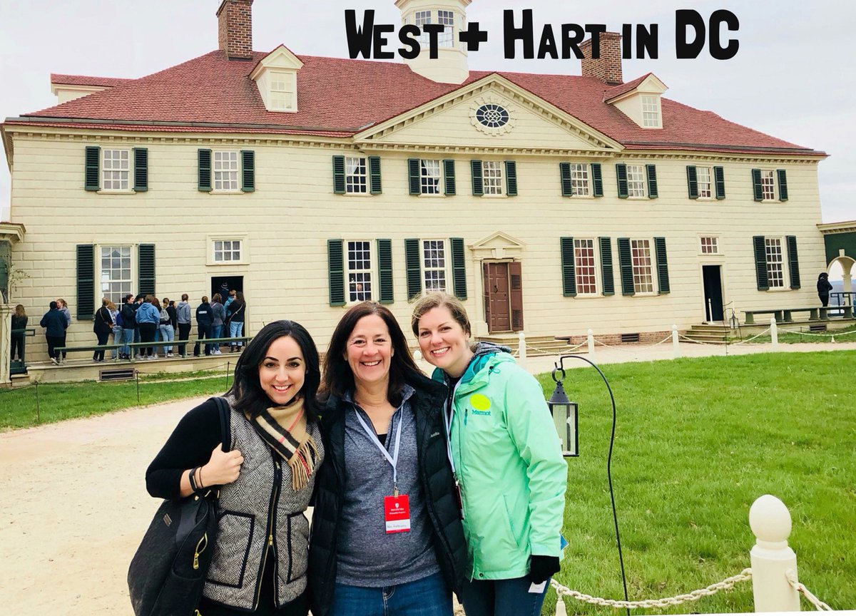FoutzSci's tweet photo. We have been trying to connect with Reuther while both of our schools are visiting our nationโs capital, but @gjholloway and I were able to meet up with @AngelaSnitgen from Hart. #meetingoftheminds #wmsDC2018 #rcshistory https://t.co/xeJalZCH7Y
