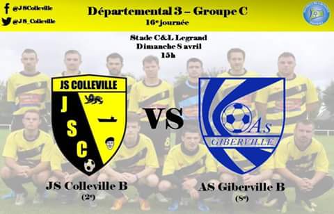 JS_Colleville's tweet photo. [SENIORS B] 💛MATCH DU WEEK-END 🖤
⚠ Départemental 3 - 16ème journée
🆚 AS Giberville B
🏟 Stade Claude et Lucienne Legrand
📆 Dimanche 8/04 
🕒15h
🗣Allez les #JauneEtNoir !
➡https://t.co/vZXP2JDHEY https://t.co/FVNf62Dciw