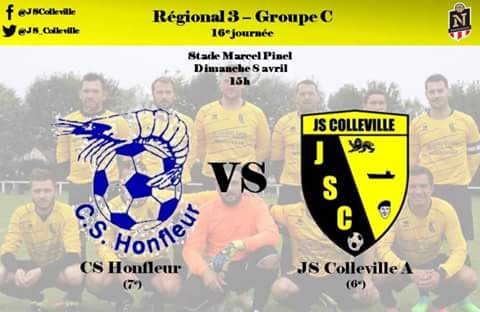 JS_Colleville's tweet photo. [SENIORS A] 💛MATCH DU WEEK-END 🖤
⚠ Régional 3 - 16ème journée
🆚 @CSHonfleur 
🏟 Stade Marcel Pinel
📆 Dimanche 08/04
🕒 15h
🗣Allez les #JauneEtNoir !
➡https://t.co/vZXP2JDHEY https://t.co/SIM280oiFE