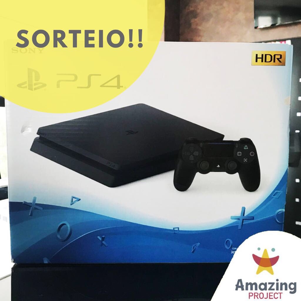 Olá pessoal! Não esqueçam de participar do sorteio do PS4!
O regulamento completo está no nosso site: goo.gl/D6RFTZ

#BeAmazing #TodosJuntosFazendoAlgoIncrível