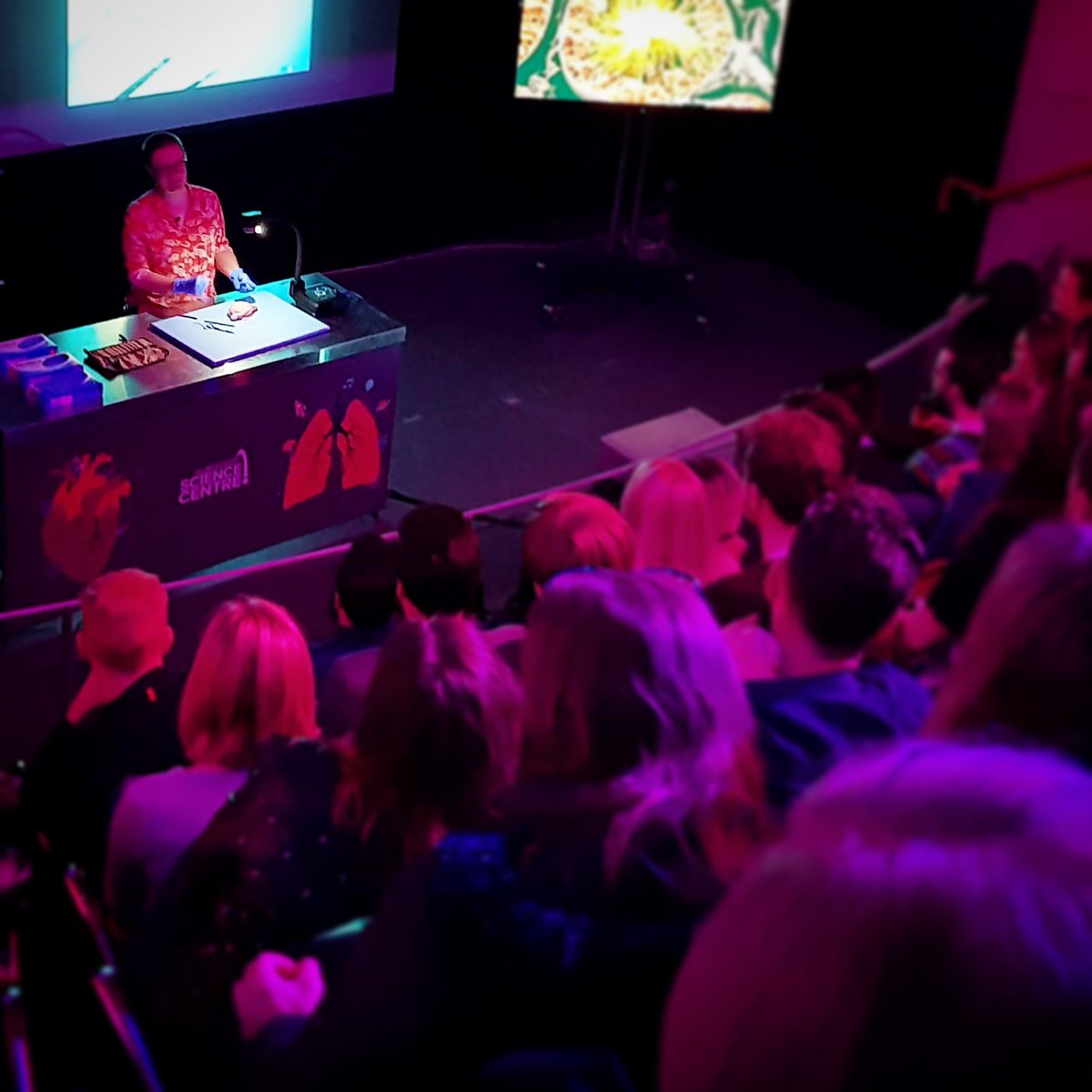 f_osis's tweet photo. Dissecting testicles in front of a sold out crowd πππ #sciencelates #gsclates #scicomm https://t.co/meCJLvLerJ