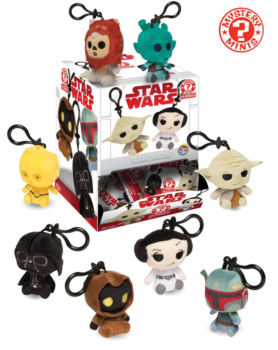 sttepodcast's tweet photo. Day seventeen of our twenty days of Funko is this box of Star Wars Mystery Mini Blind Bag Plush Keychains!

Just follow @sttepodcast and RT this tweet to be in with a chance of winning these @funko goodies

#Competition #Win #Funko #Prize #20DaysOfFunko #StarWars https://t.co/8fzXgKcxmZ
