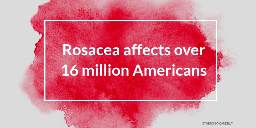 CandelaMedical's tweet photo. April is Rosacea Awareness Month. Over 16 millions Americans suffer from this common skin condition that causes redness and visible blood vessels - giving the cheeks and nose a flushed appearance. #vbeamperfecta #elosplus #gentlemaxpro #gentleseries #rosacea #rosaceawarenessmonth https://t.co/6UjEyWr1eq