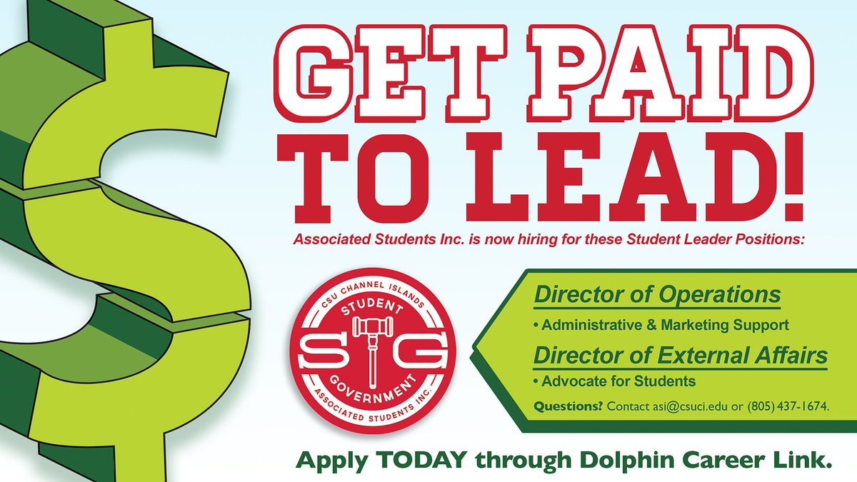 ci_asi's tweet photo. #GetPaidtoLead Apply by April 18! https://t.co/tgnFIjPSg4