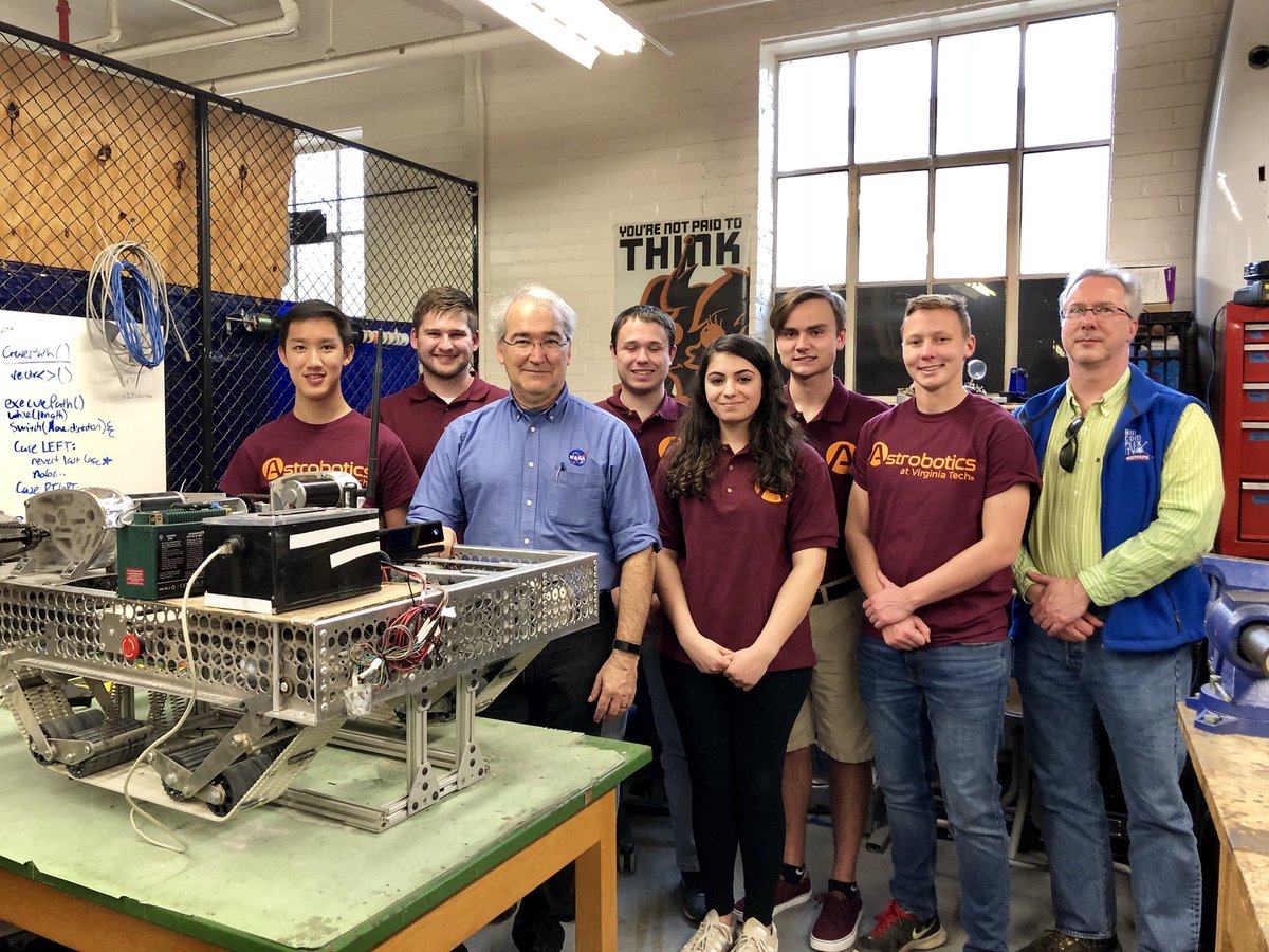 It was great to talk about our project with Dave Lavery, <a href="/NASA/">NASA</a> Program Executive for Solar System Exploration. Thank you for dropping by and sharing your insights and experiences!