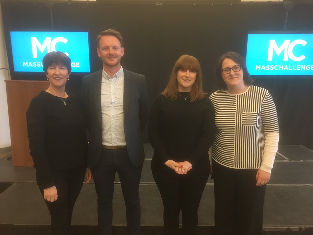 sharonpcorcoran's tweet photo. And the winners of @b2mcCORK @MassChallenge are @VincentForde of GASGON Medical and @cortechs_ab of Cortechs Connect Well done👏from@Corkcoco https://t.co/KFDpQVqMIQ