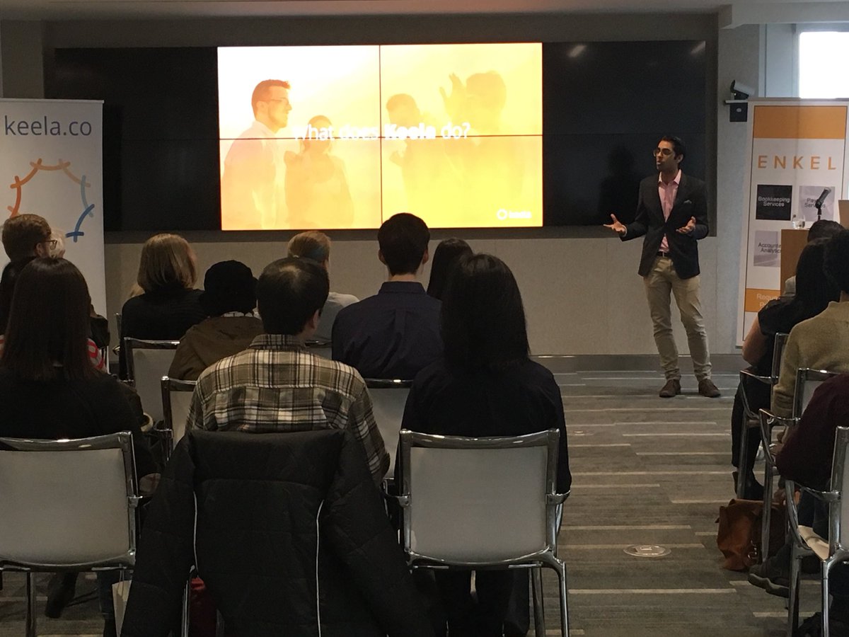 keeladotco's tweet photo. Our CEO and Founder @nejeed talking about our brand new #QuickbooksOnline integration! https://t.co/EvUx71bo80