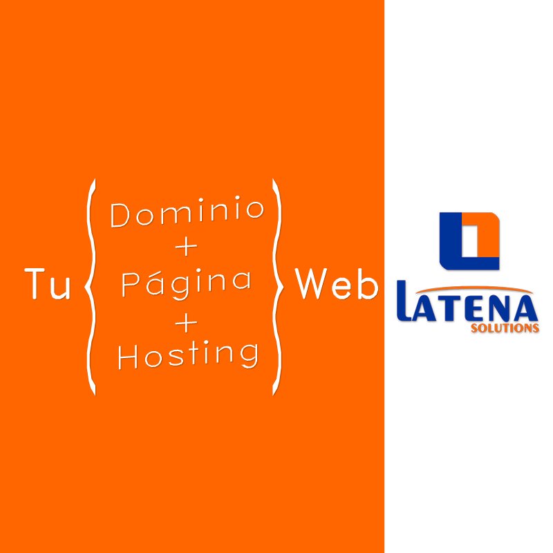 LatenaSolutions's tweet image. Planes a medida con @latenasolutions para #tuweb #hosting #dominio #paginaweb