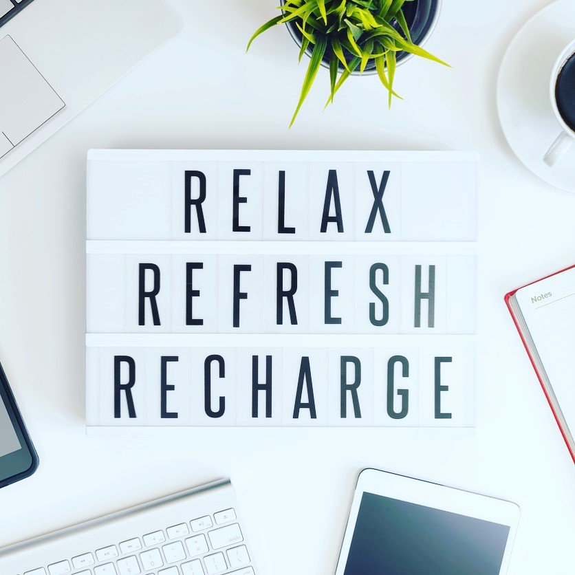 JobsInABA's tweet photo. Don't forget to #Relax, #Refresh, and #Recharge this #weekend - you've earned it! #job #work #behavior #JobsInABA #BehaviorAnalyst https://t.co/47ENLDeMCC