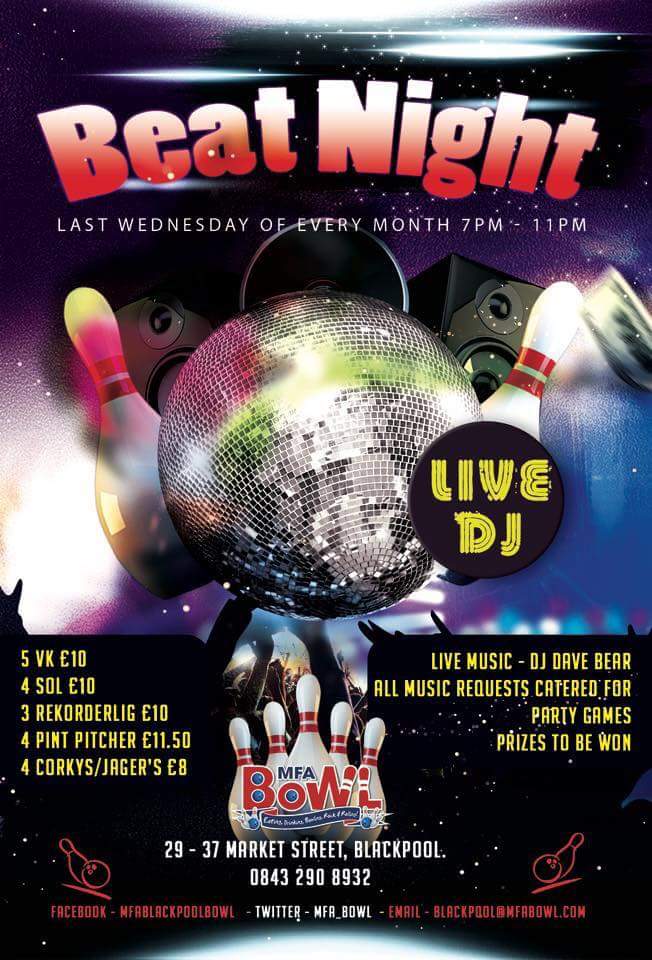 LiveBlackpool's tweet photo. Happening Wednesday 25th April https://t.co/sVCxD1kFra