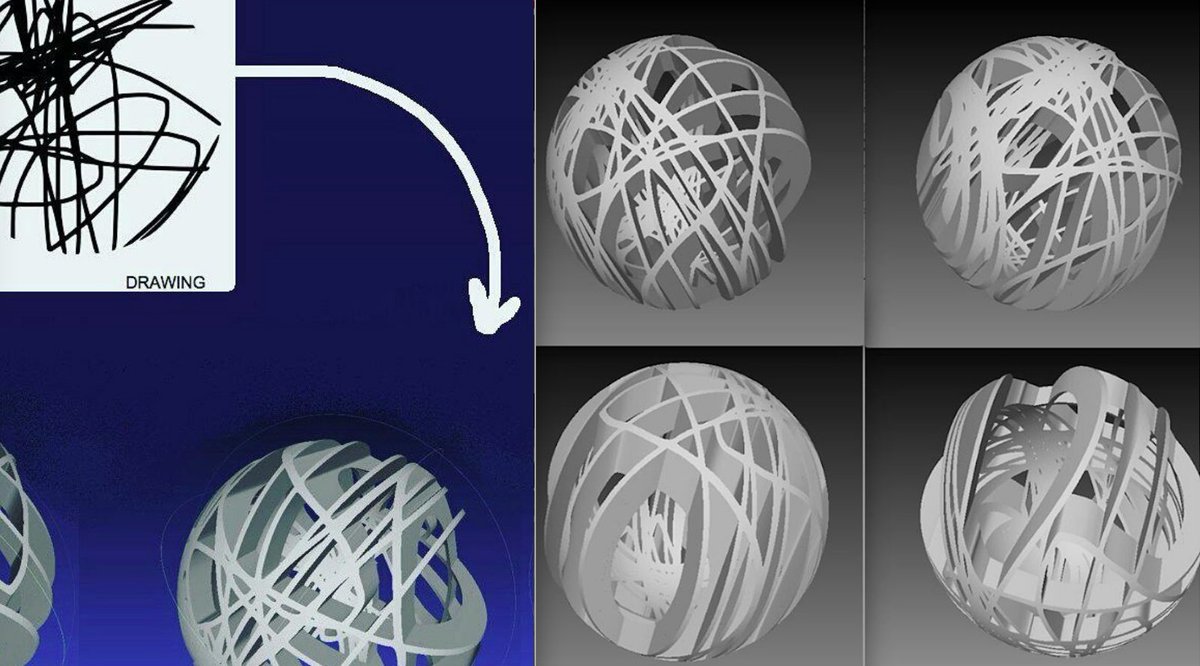 Lisadgold's tweet photo. Getting Mind blown on a daily basis using 3-D technology.  #SCRIBBLE #BALL
#ScribbleBall https://t.co/5ZhJOCLuhp
