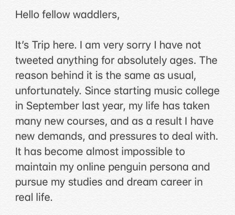 TripplemCP's tweet photo. Thank you for everything <3 https://t.co/LTfOD2NZFQ