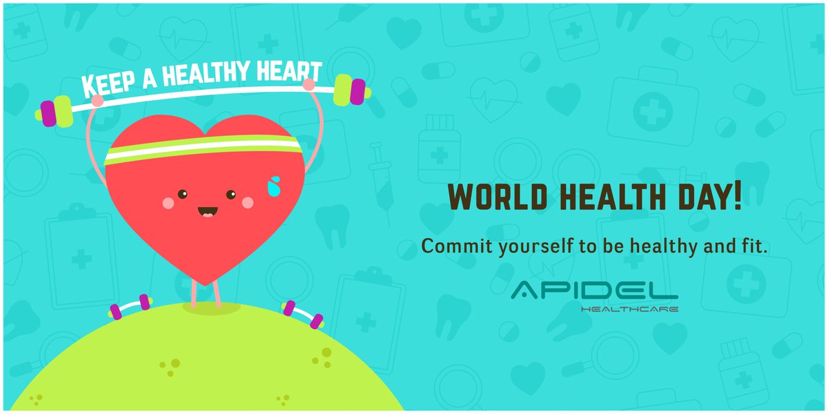 Apidelhealth's tweet photo. "Good health adds life to years" Apidel wishes all our followers a good health for a lifetime #worldhealth #worldhealthday #Apidel #Apidelites Apply for #healthcare jobs click on this hashtag #apideljobs https://t.co/EYgBLdZFmb