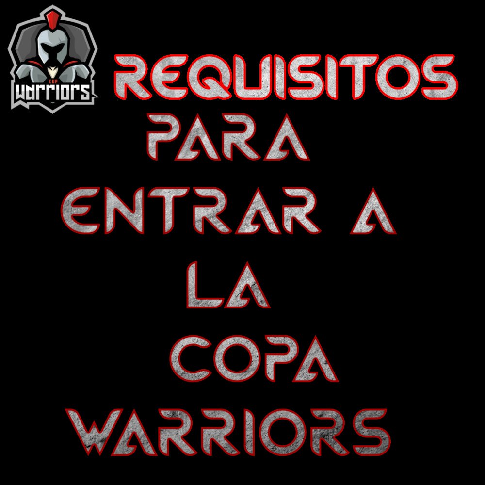 Hola chicos Vamos a dar el comienzo de la Copa Warriors 🔘
-Requisitos 
-Conseguir 7 rt 
-Logo en png
-Tener discord
-Dar rt a este post
-Seguir a las siguientes personas
<a href="/JuanAndree5/">Juan_Andree</a> 
<a href="/Copa_Warriors/">Copa Warriors</a> 
- max 32 equipos 16 min

Fecha de comienzo 11/4/18 pic.x.com/4ChP2GtTs1