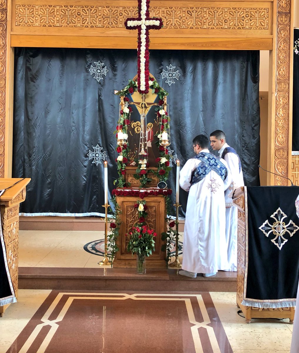 BishopAngaelos's tweet photo. Having attended #CopticHolyWeek prayers in all our diocesan parishes and communities over this past week, nice to be back at @StGeorgeUK Cathedral
Today’s message: Our journey must be one of self-assessment to ensure we cause no harm or injustice @CopticDiocese #1000MileHolyWeek https://t.co/JgsNUWECKP