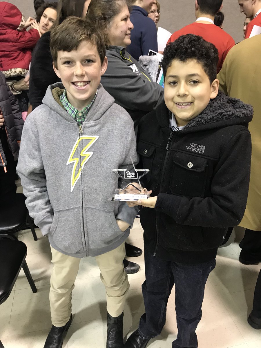 UsdFair's tweet photo. Parker and Emmanuel took Third over all the projects in Division 3 @Cottonwood480 @bristolbale  @USD480 https://t.co/4bgW3CL4qc
