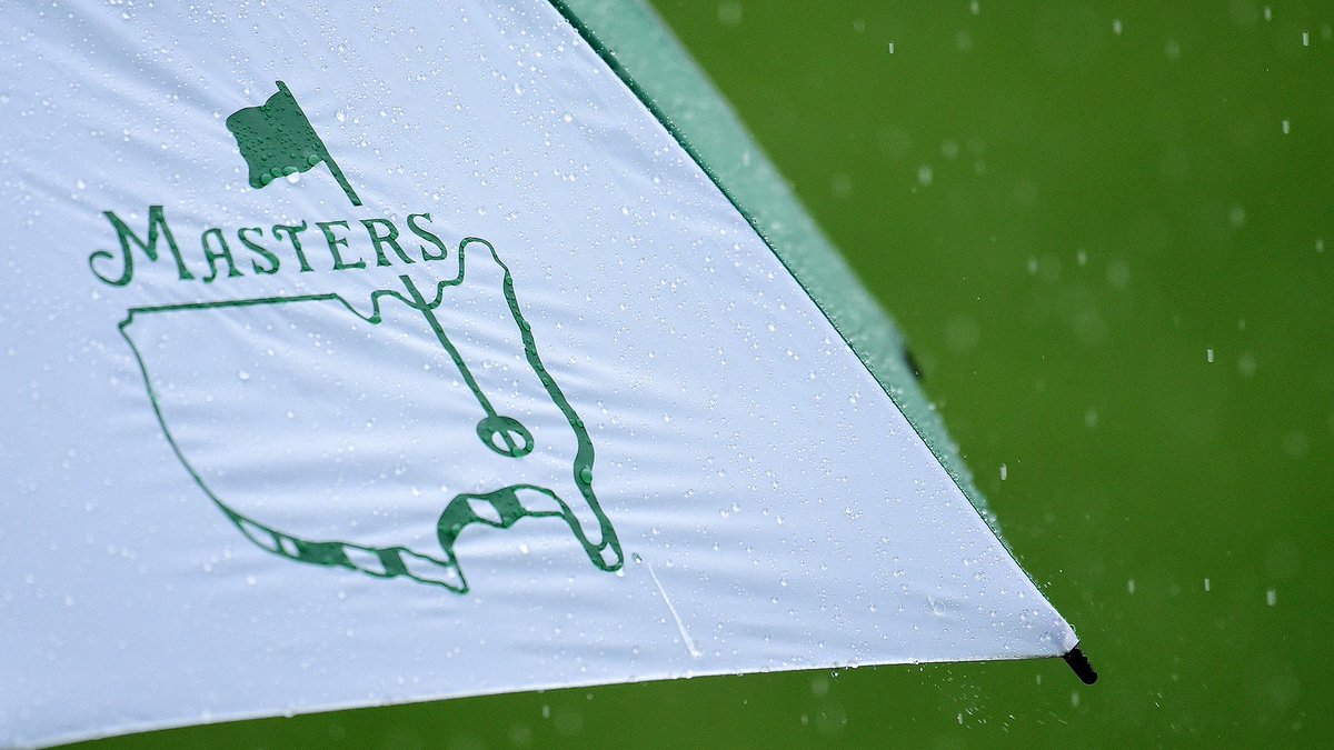GolfChannel's tweet photo. Augusta National is already playing tough. Throw in the wind and rain that's expected and tomorrow could be REAL interesting: https://t.co/cK0m9yYxlE https://t.co/0Xm49Sz5P1