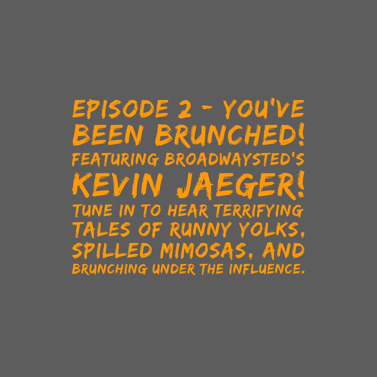 ReservationsPod's tweet photo. Tune in to Episode 2 - YOU’VE BEEN BRUNCHED! Featuring @JaegerKev of the hilarious podcast @Broadwaysted!
#brunch #newyorkcitybrunch #bottomlessmimosas #tipyourserver #tipyourbartender #bartenderproblems #serverproblems #newyorkcityrestaurants #podcast https://t.co/bs43UxAxKV