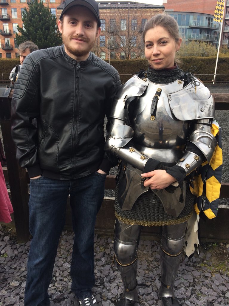 AmbroseSHD's tweet photo. Had a great time at the Easter jousting tournament at @Royal_Armouries and can’t wait to visit again when it’s back, lots of memorable photos, autographs and a great day out. @RoyalArmouries https://t.co/jRbUw0Anir