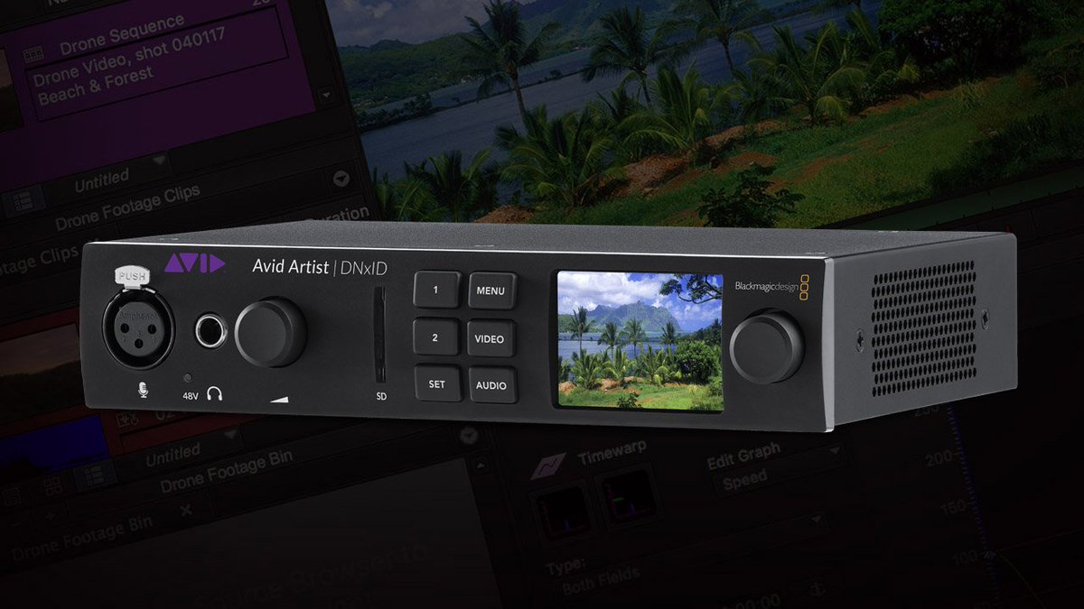 Avid's tweet photo. Capture, monitor, and output HD and high-res content in the field, in the studio, or in a hotel room. @Avid Artist | DNxID offers super affordable, ultra-portable I/O—Sign up now and get notified when it’s available.

https://t.co/Eb1estlNfp

#Avid #AvidConnect #NABShow #NAB2018 https://t.co/DZA448xQc7