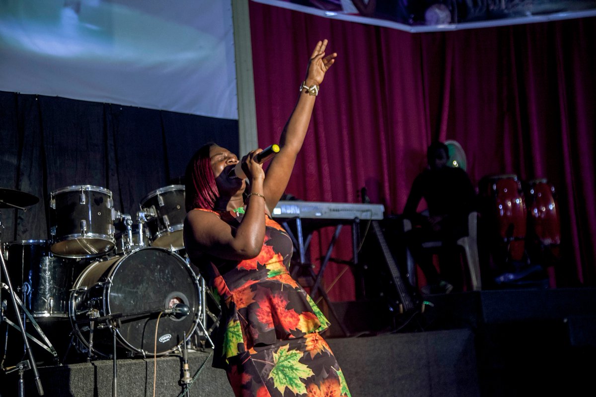 We've been blessed by Pastor Justine Nabbosa one of our Guest Artists for tonight with a very powerful Worship session. The Spirit of the Lord moved. 
We bless the Lord!

#Rolecfamily #SinglesOvernight