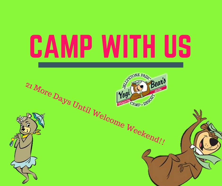 WH_Jellystone's tweet photo. Are you getting excited for the camping season to begin?? https://t.co/i4J5VSoGo0