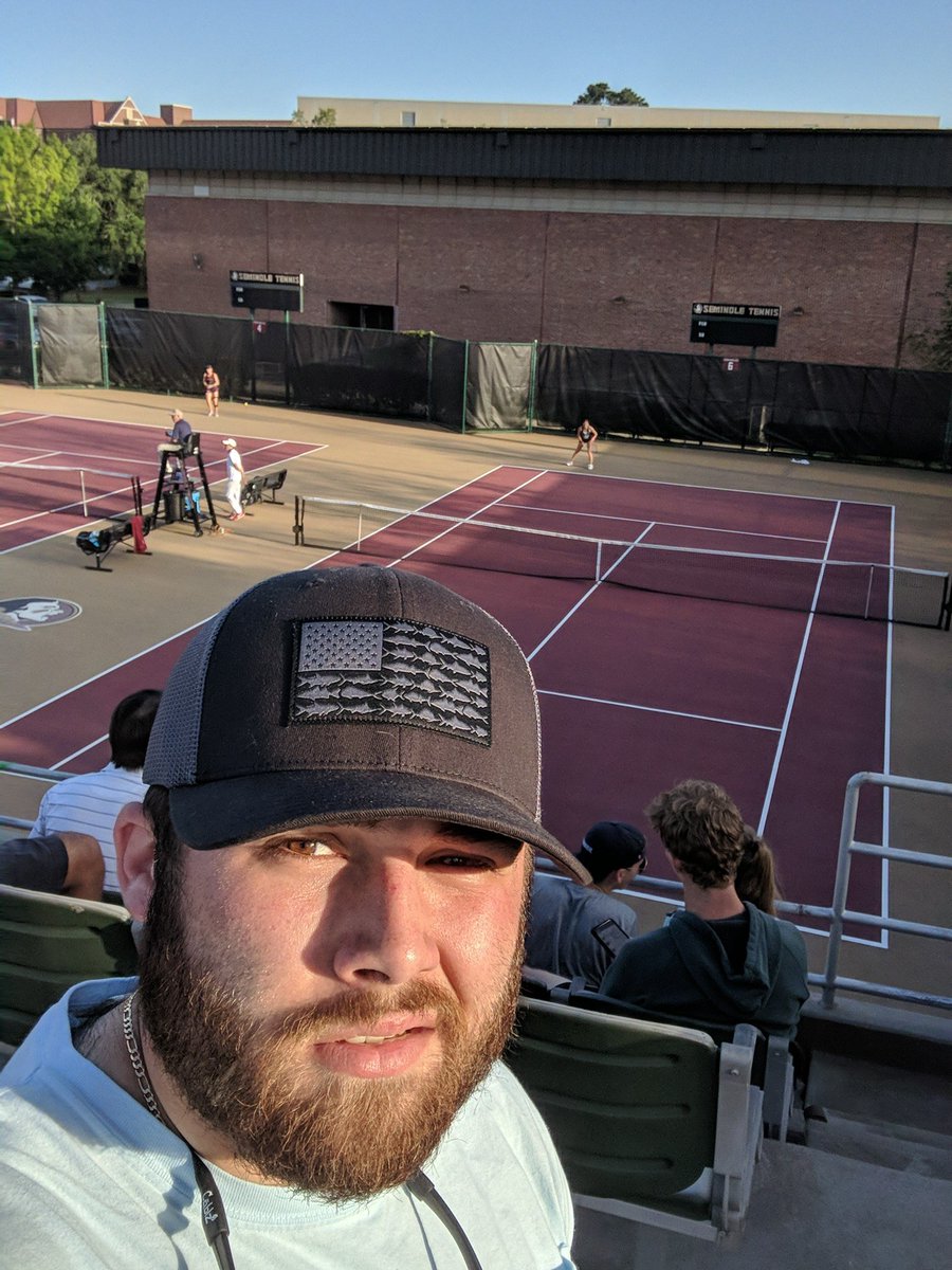 b_wallace2254's tweet photo. It's been real court 2,4, and 6. Keep it up for #CureJDM #FSUTennis https://t.co/vLAVaSXmOQ