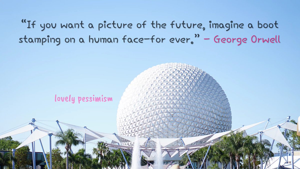 LovelyPessimism's tweet photo. “If you want a picture of the future, imagine a boot stamping on a human face—for ever.” 

― George Orwell, 1984 https://t.co/mLvjGbqfhR