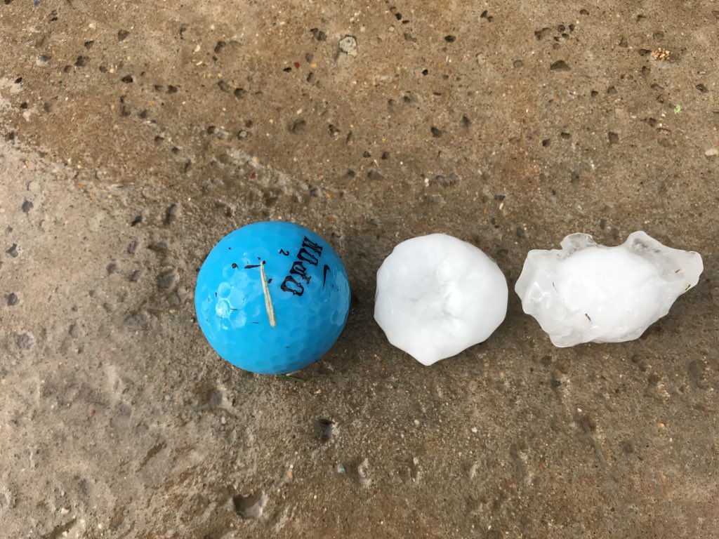 Golf ball size hail here in #CelinaTX <a href="/NBCDFW/">NBC DFW</a>  #WX #Hail #lightfarms