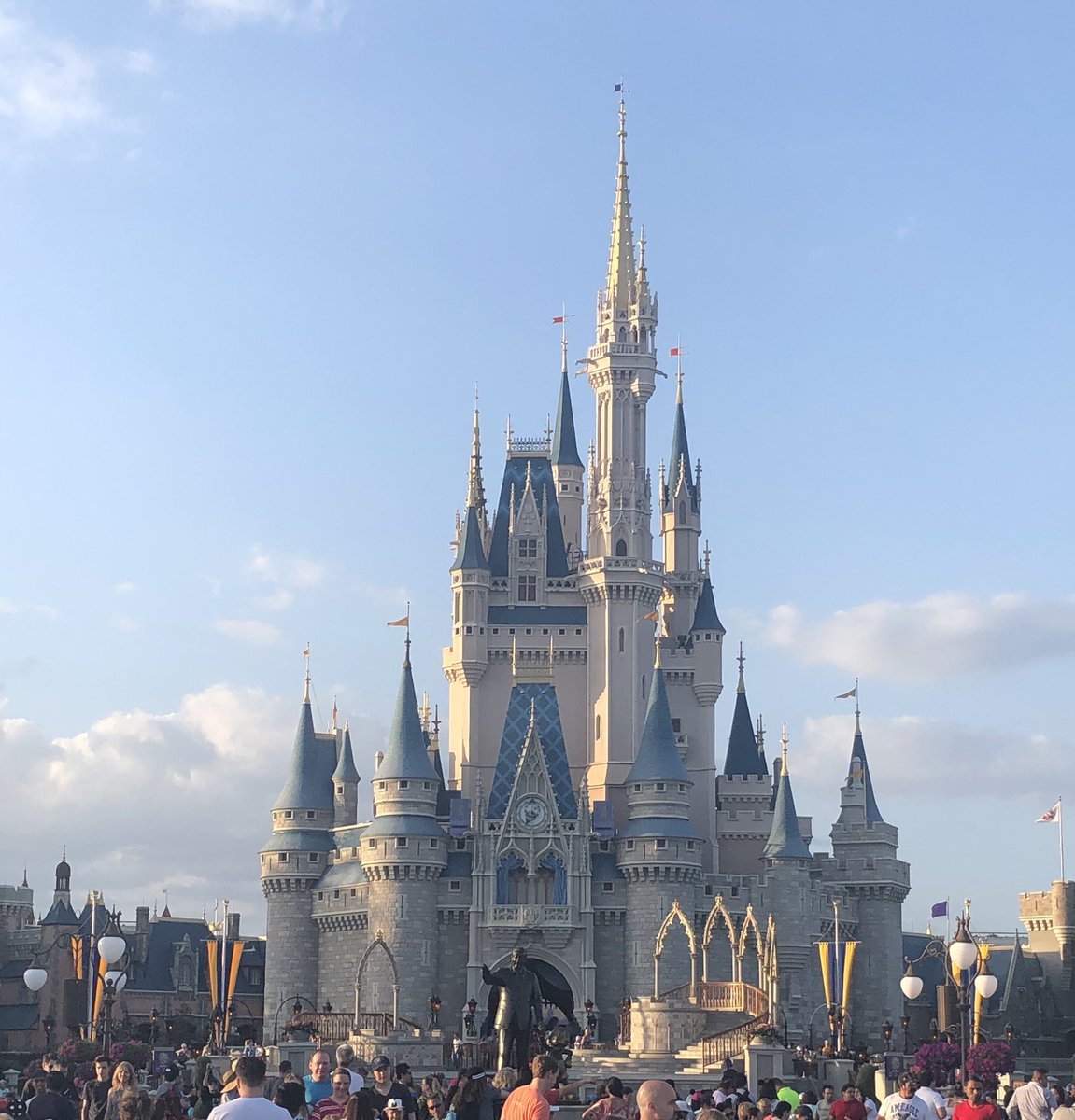 Picture perfect day at the Magic Kingdom!! Fun day for LMS Band! #festivaldisney