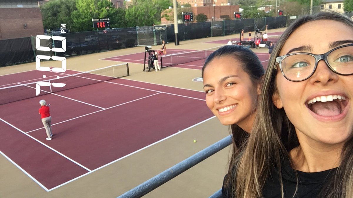 KaitBeatty's tweet photo. Last tweet of the match but we are just at the beginning of finding a cure!! GO NOLES!! #CureJDM #FSUTennis https://t.co/ZNy0bPxkUP