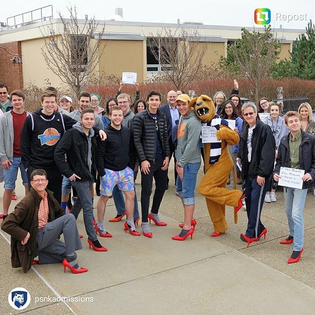 PSNKStudentLife's tweet photo. Such a great turn out for #WalkAMileInHerShoes! Proud to be part of such a supportive campus! #WeAre #StopRape #SexualAssaultAwareness #StandForState Find out about events and activities like these in your PSU email inbox with our weekly, Monday morning … https://t.co/tZuISNi2zv https://t.co/Q40QA4fCEz