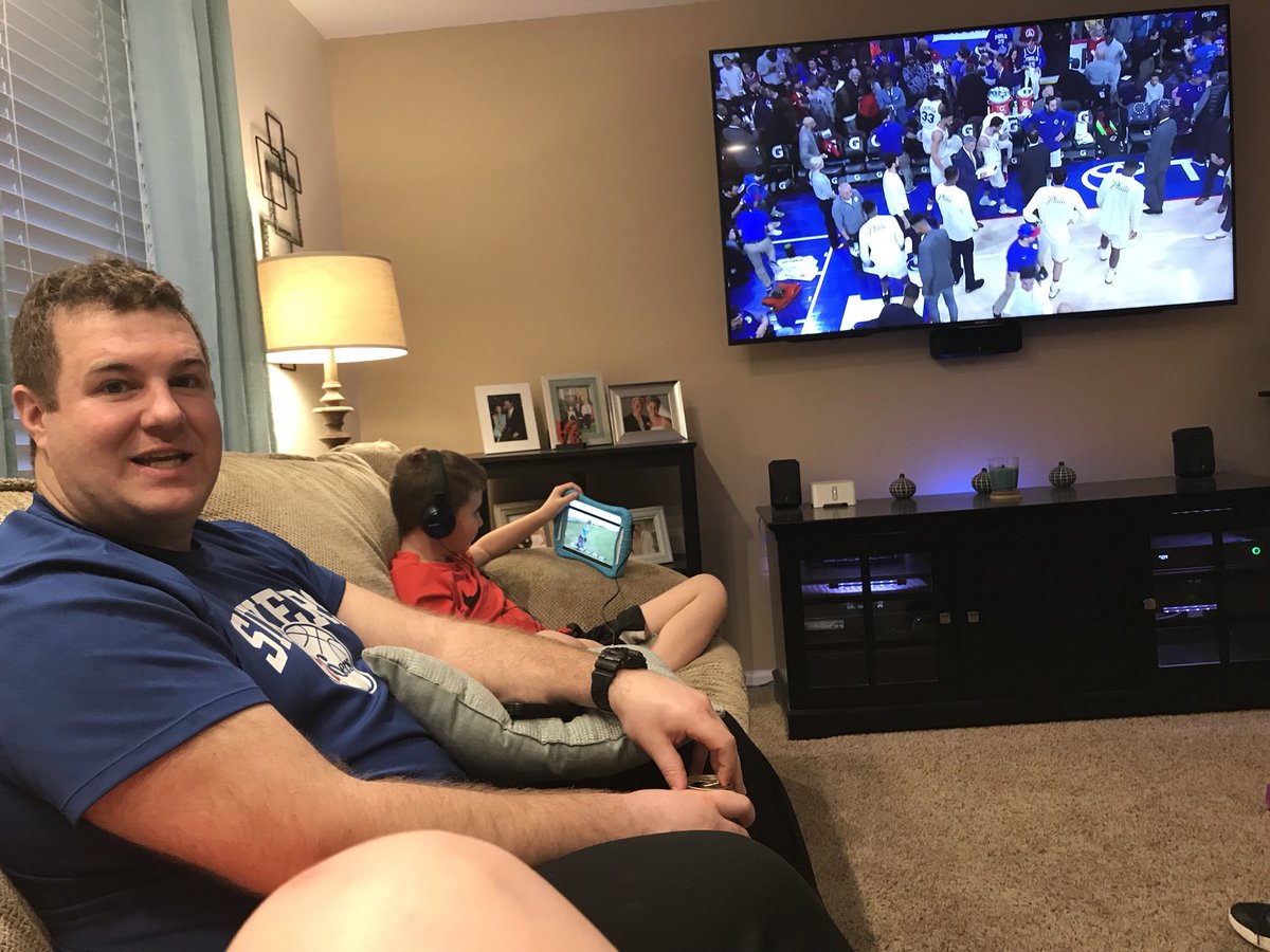 WaterfallRonald's tweet photo. @NBCSPhilly Go Sixers!!! https://t.co/MVuB8zm85w