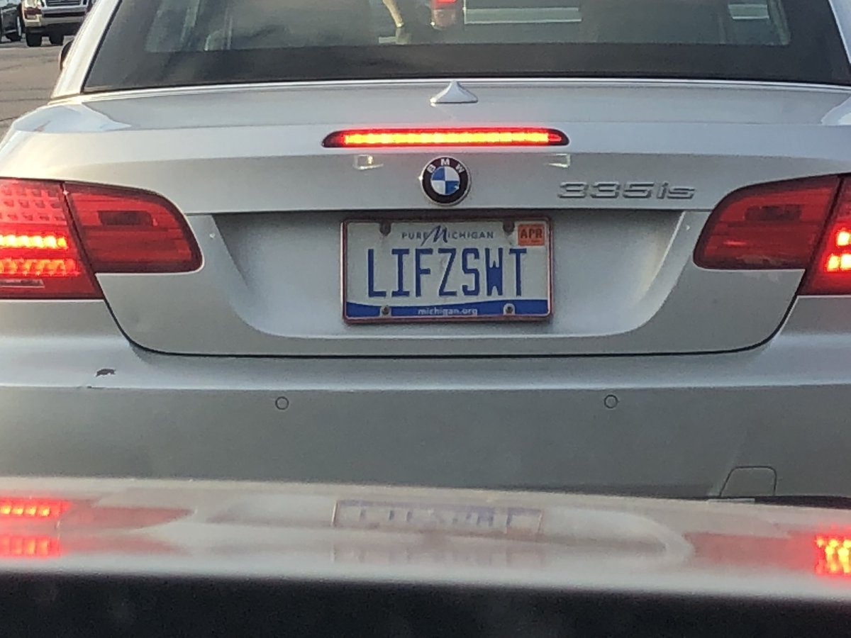 Thomas_Vezina's tweet photo. Life is sweet @bustedride #vanityLicensePlates. https://t.co/GUIUzCkn5x