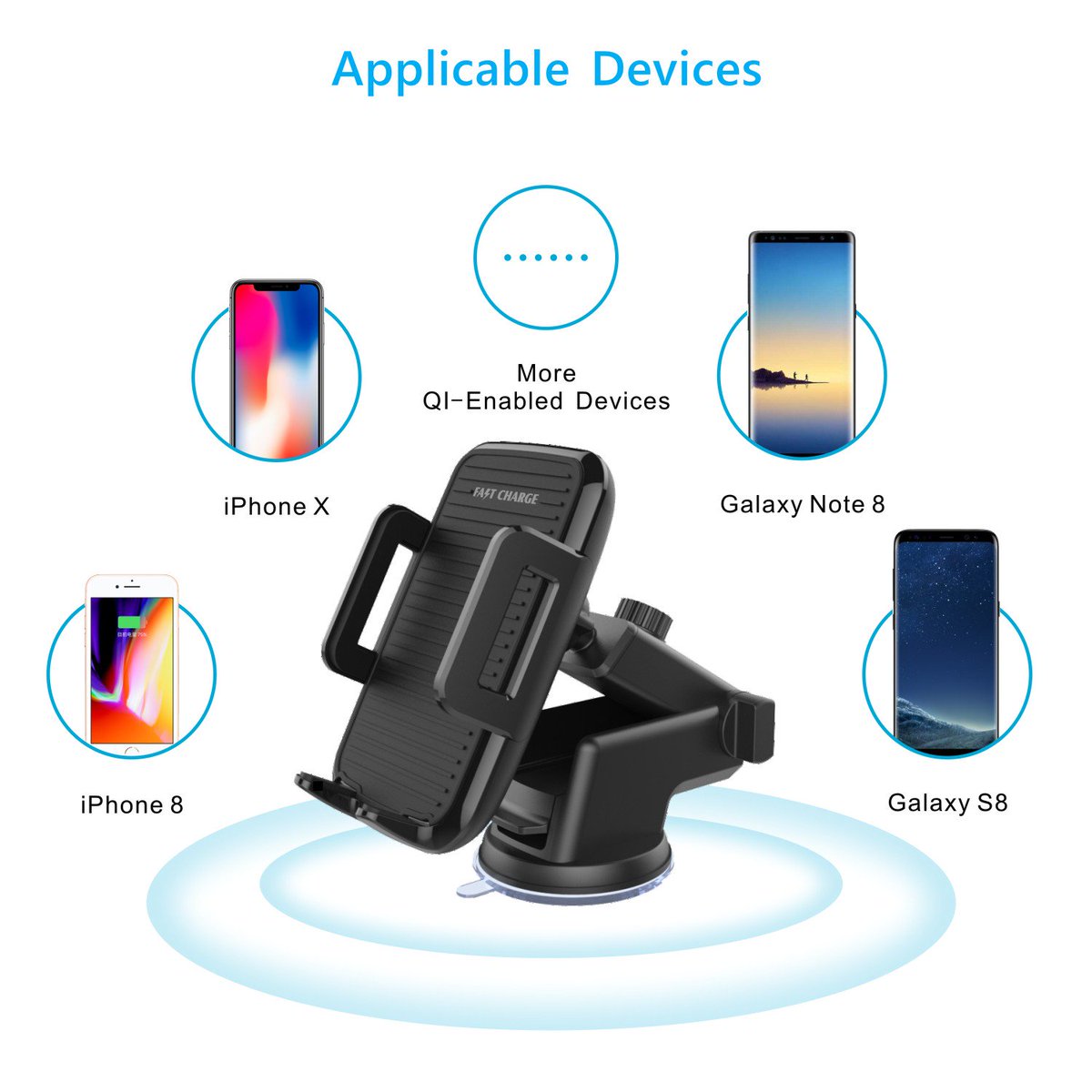 spadger_us's tweet photo. New 2018 Model, Spadger Qi Fast Charge 2in1 Car Stand. Fast charge your New #SamsungGalaxyS9 #SamsungGalaxyS9Plus. Now available for purchase in Amazon! https://t.co/R3h5OP17Wu Buy it now. https://t.co/WKPTr12v93