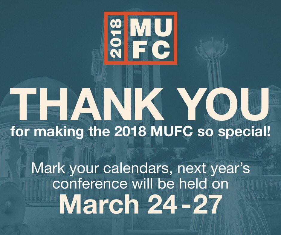 franupdatemedia's tweet image. We are so impressed by all the talent at this year's Multi-Unit Franchising Conference! See you next year at Caesar's Palace in Las Vegas. #franchising #mufc2018 #multiunitfranchisee
