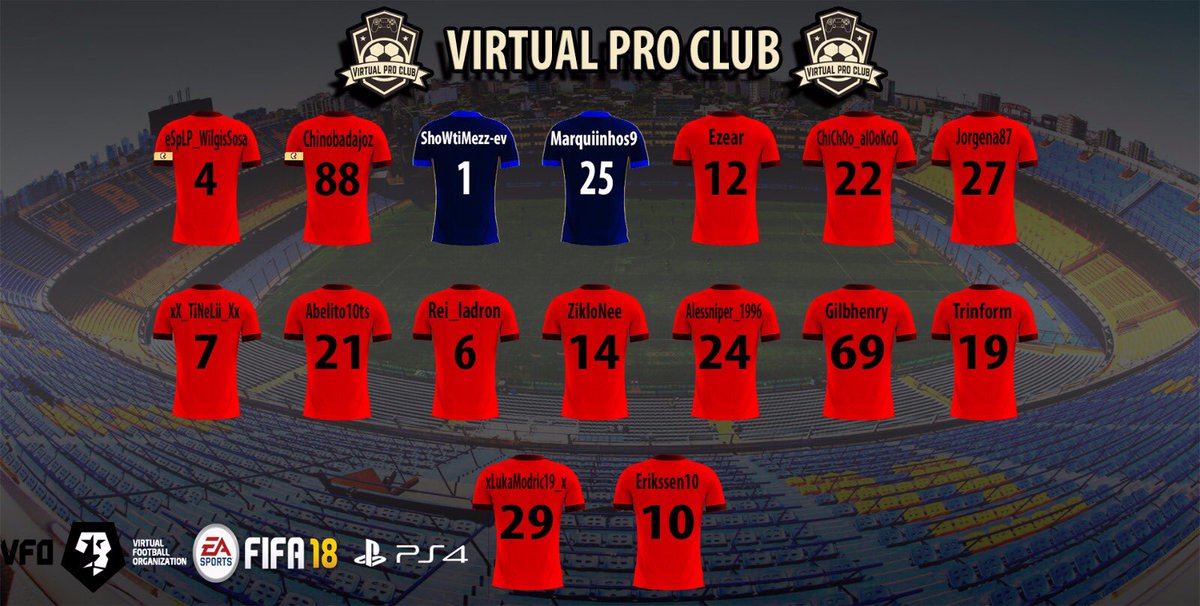 Virtual Pro Club tweet media