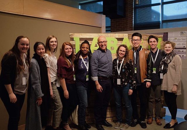 ASLAindiana's tweet photo. David Rubin gave an awesome presentation and we got the chance to talk with him after!! #wlam2018 #instalifeofalandscapearchitect #weareASLA #INASLA #labash2018 https://t.co/BrkIbQWPIg https://t.co/1Ngt3mBJDg
