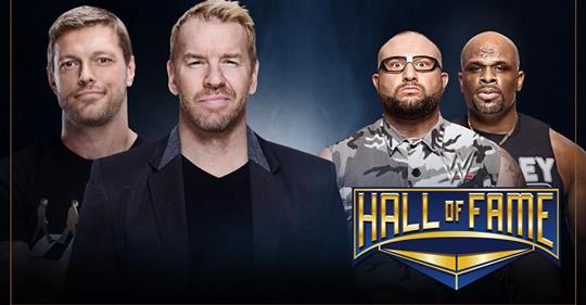 WWEenFOX's tweet photo. #DudleyBoyz (@bullyray5150 - @TestifyDVon ) serรกn incluidos al #WWEHOF 2018, por sus rivales de grandes batallas @EdgeRatedR & @Christian4Peeps !!! - #BringTheTables
#WWE #WWEHOF #RoadToWrestleMania #WWEMexico #RAW #SDLive #NXT #Wrestlemania #WrestleMania34 https://t.co/bgyGt9ET6S
